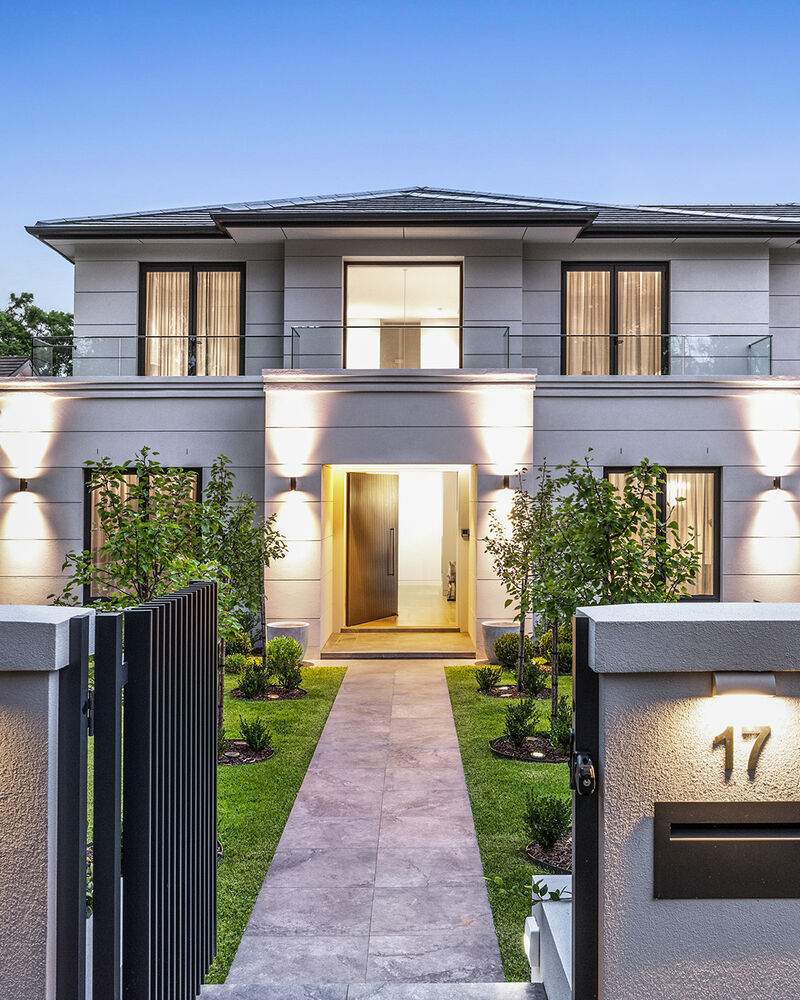 Front exterior — East Lindfield home painted by Unique Painting Australia
