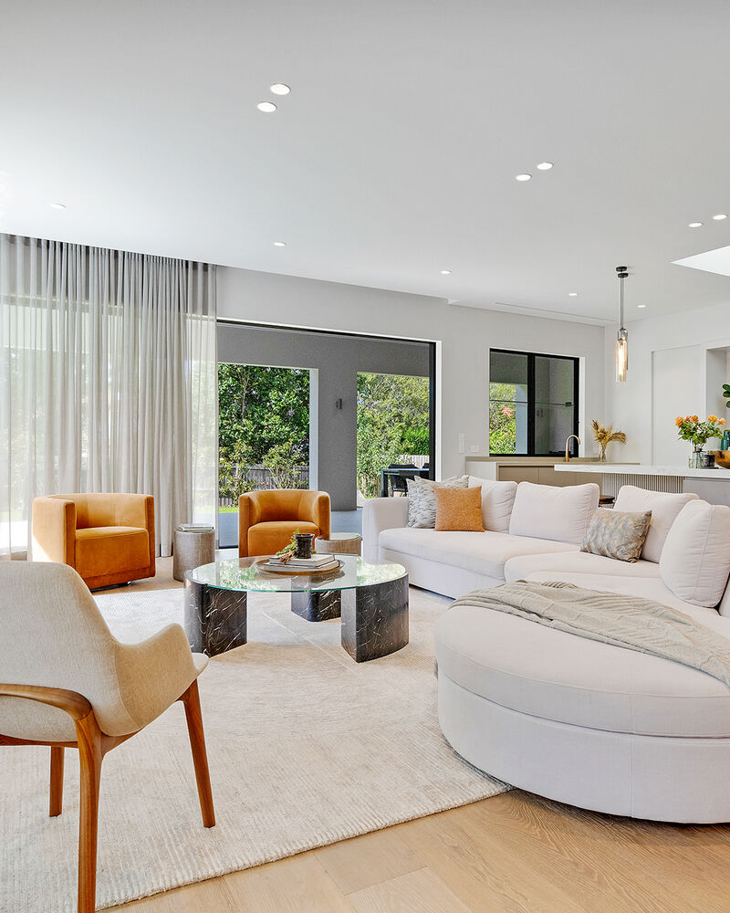 Interior living area — East Lindfield home interior painting by Unique Painting Australia