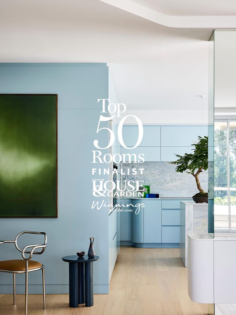 The Blue Zone kitchen — Top 50 Rooms Finalist, Australian House & Garden